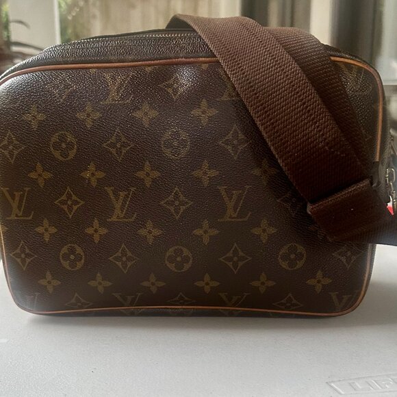 Louis Vuitton Brown Monogram reporter PM Crossbody Bag - Picture 8 of 10